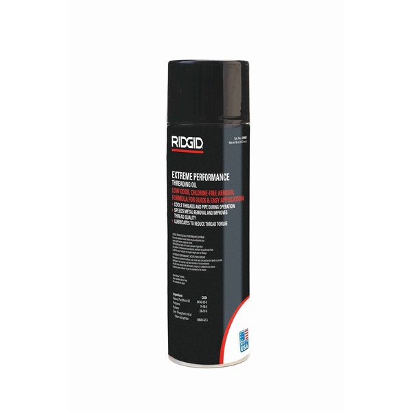 Ridgid Oil, Aerosol Threading 22088